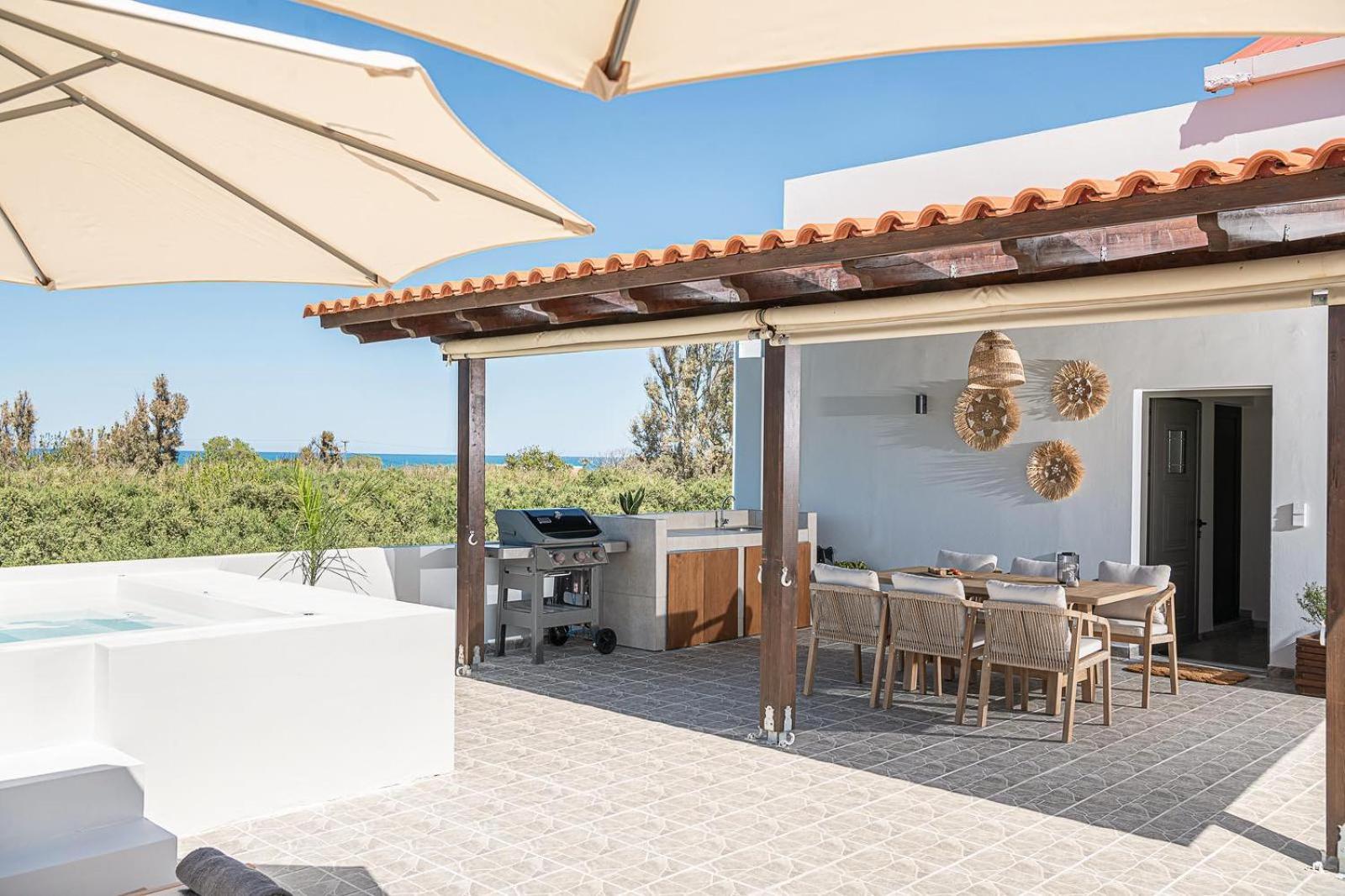 Sol Luxury Apartment - Close To The Beach With A Private Mini Pool Ханья Экстерьер фото
