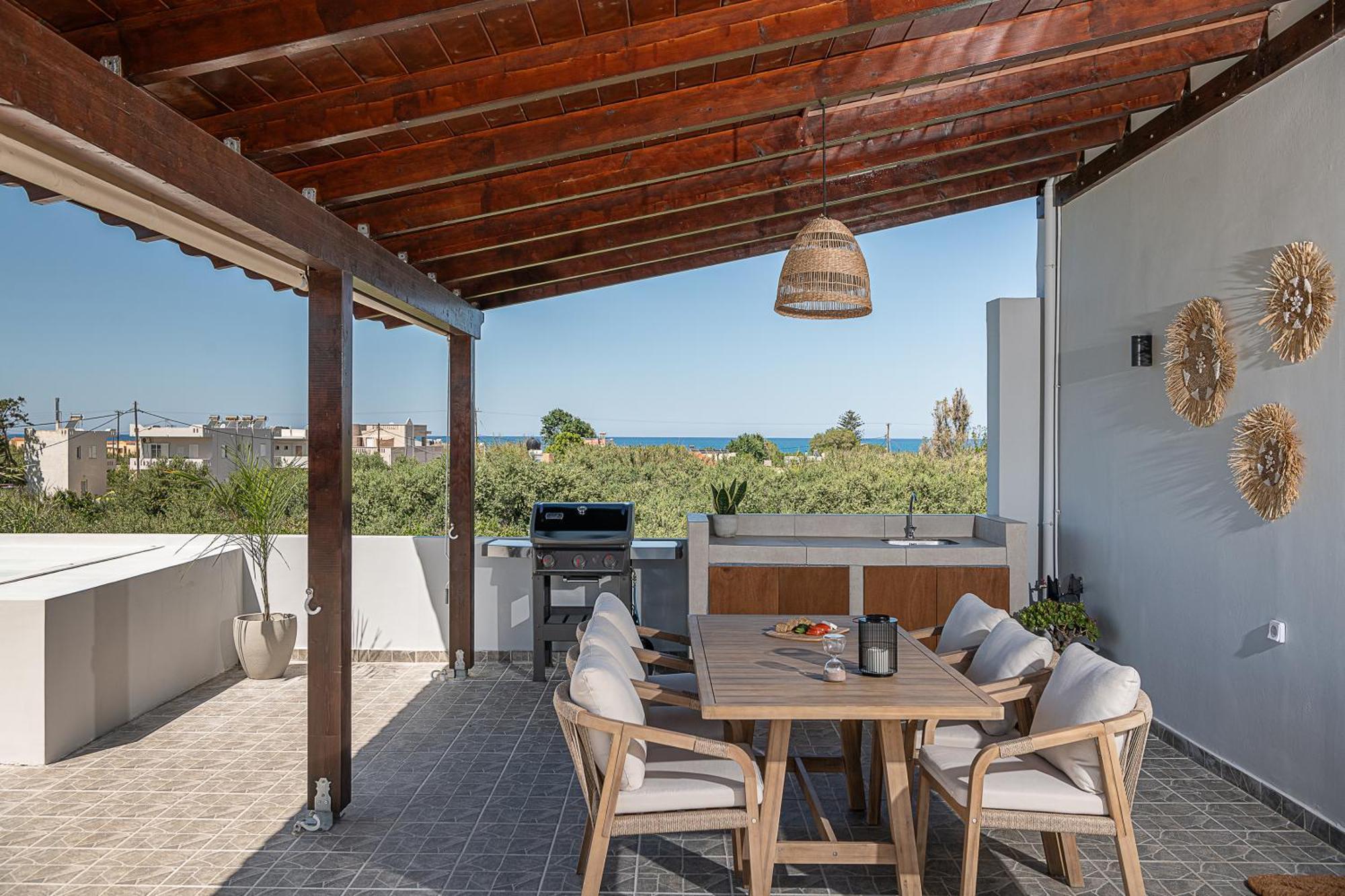 Sol Luxury Apartment - Close To The Beach With A Private Mini Pool Ханья Экстерьер фото